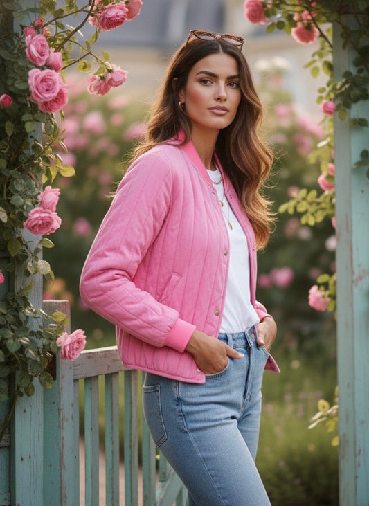 VESTE COTON MATELASSÉE NAOMI