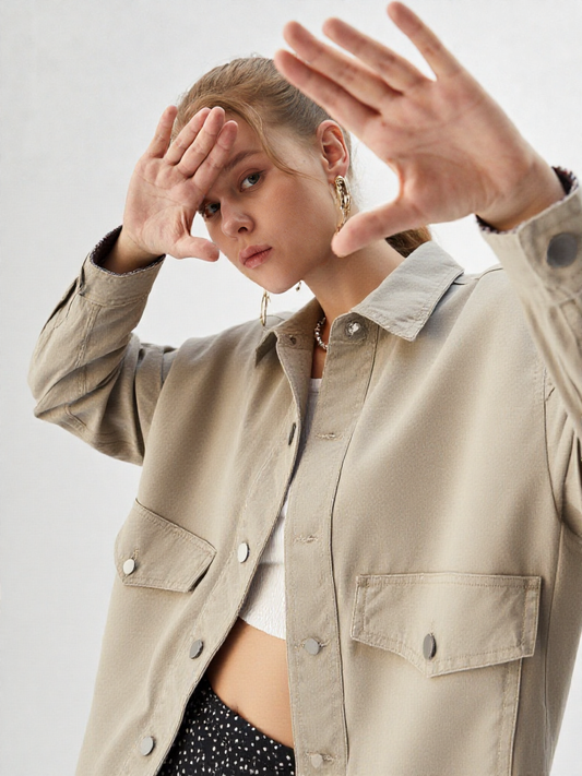 VESTE COTON CELESTIA