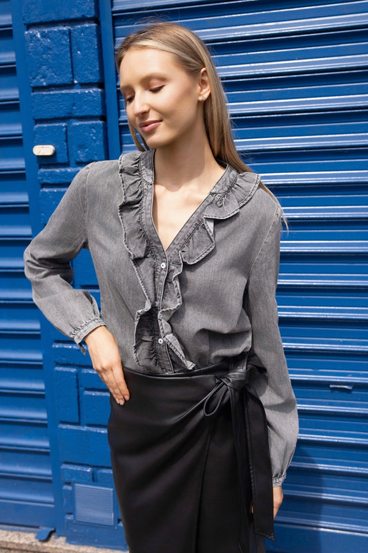 BLOUSE DENIM NATHILDE