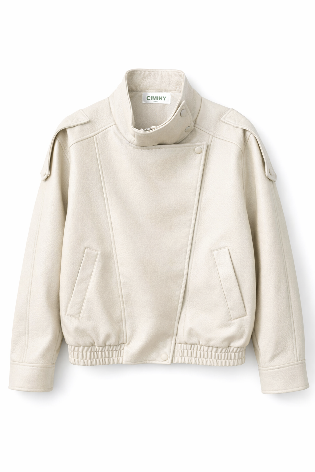 VESTE SIMILICUIR OVERSIZE AMELIE