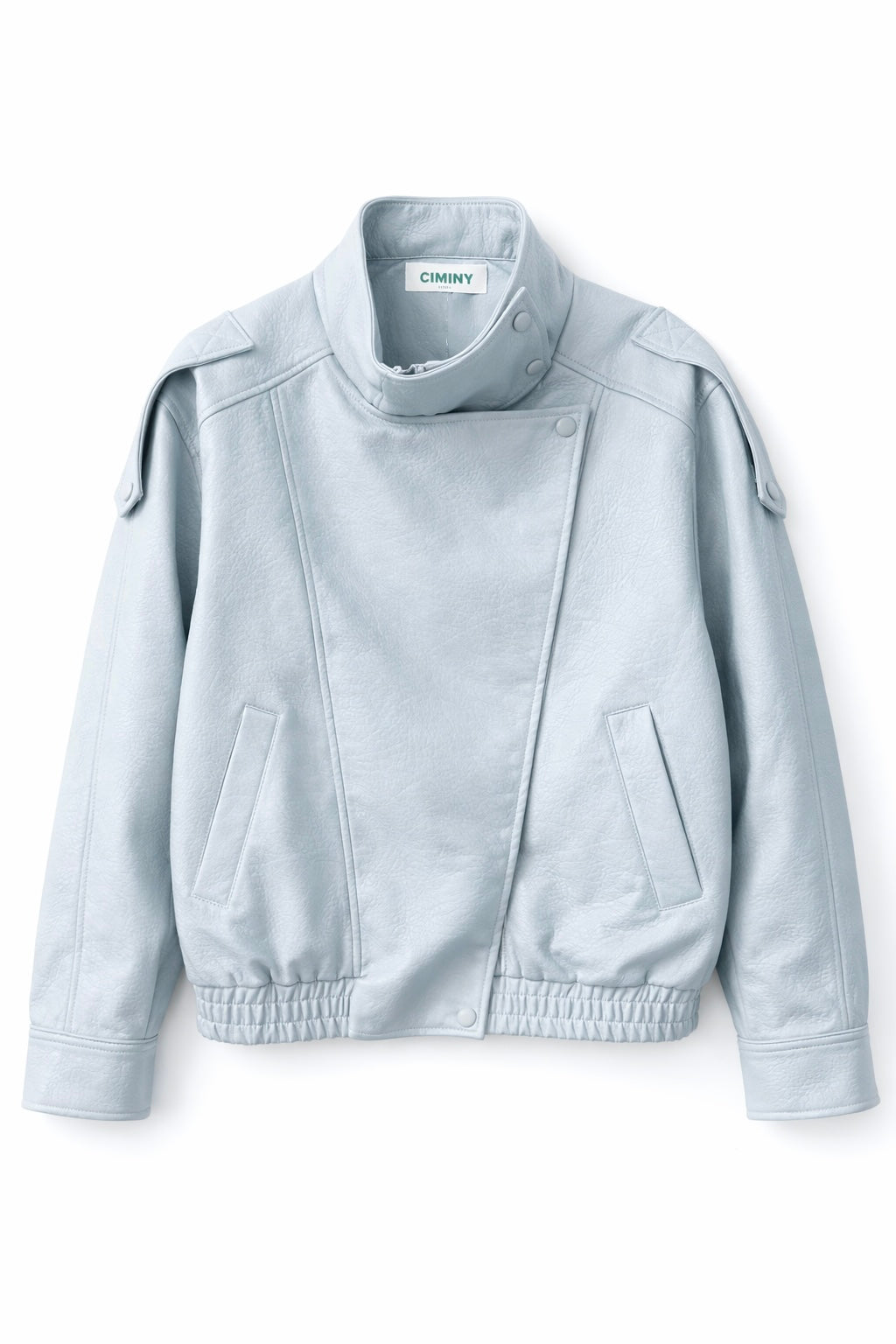 VESTE SIMILICUIR OVERSIZE AMELIE