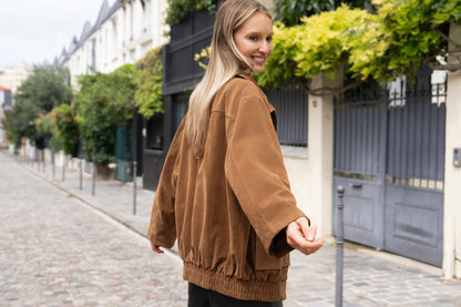 BLOUSON SUÉDINE LISON