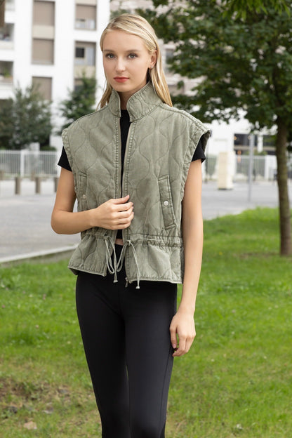 GILET MATELASSÉ JADE
