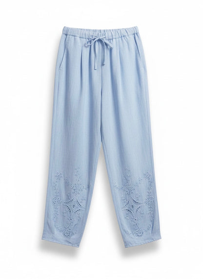 PANTALON BRODÉE SOLÈNE