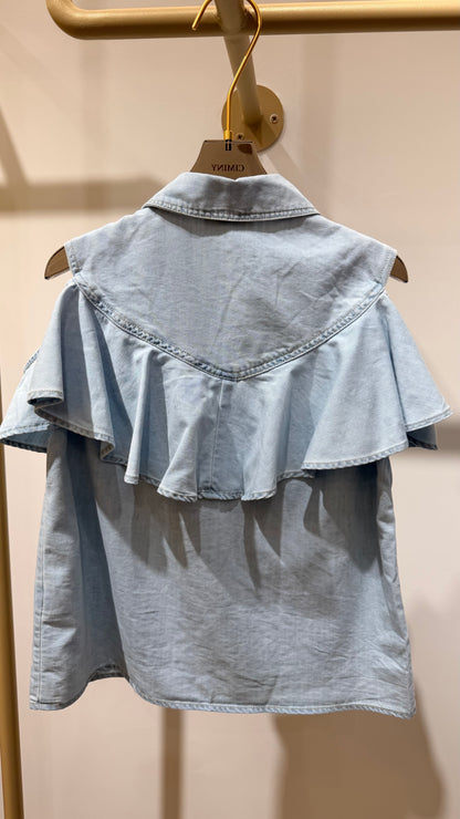 CHEMISE COTON VOLANT JENNY