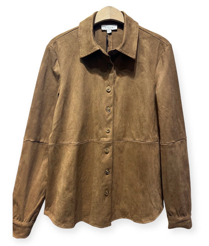 CHEMISE SUÉDINE THALYA