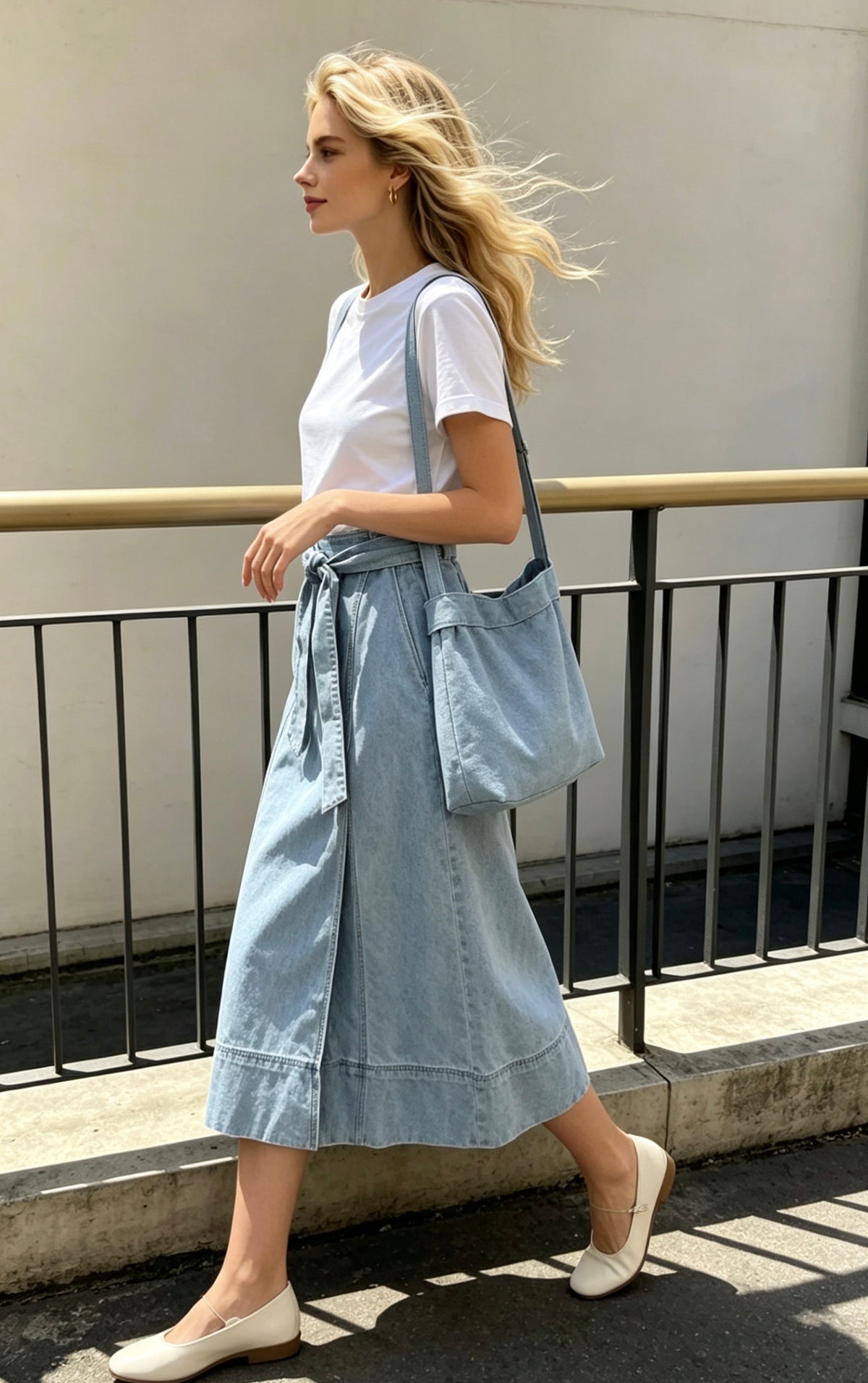 JUPE DENIM ODILE