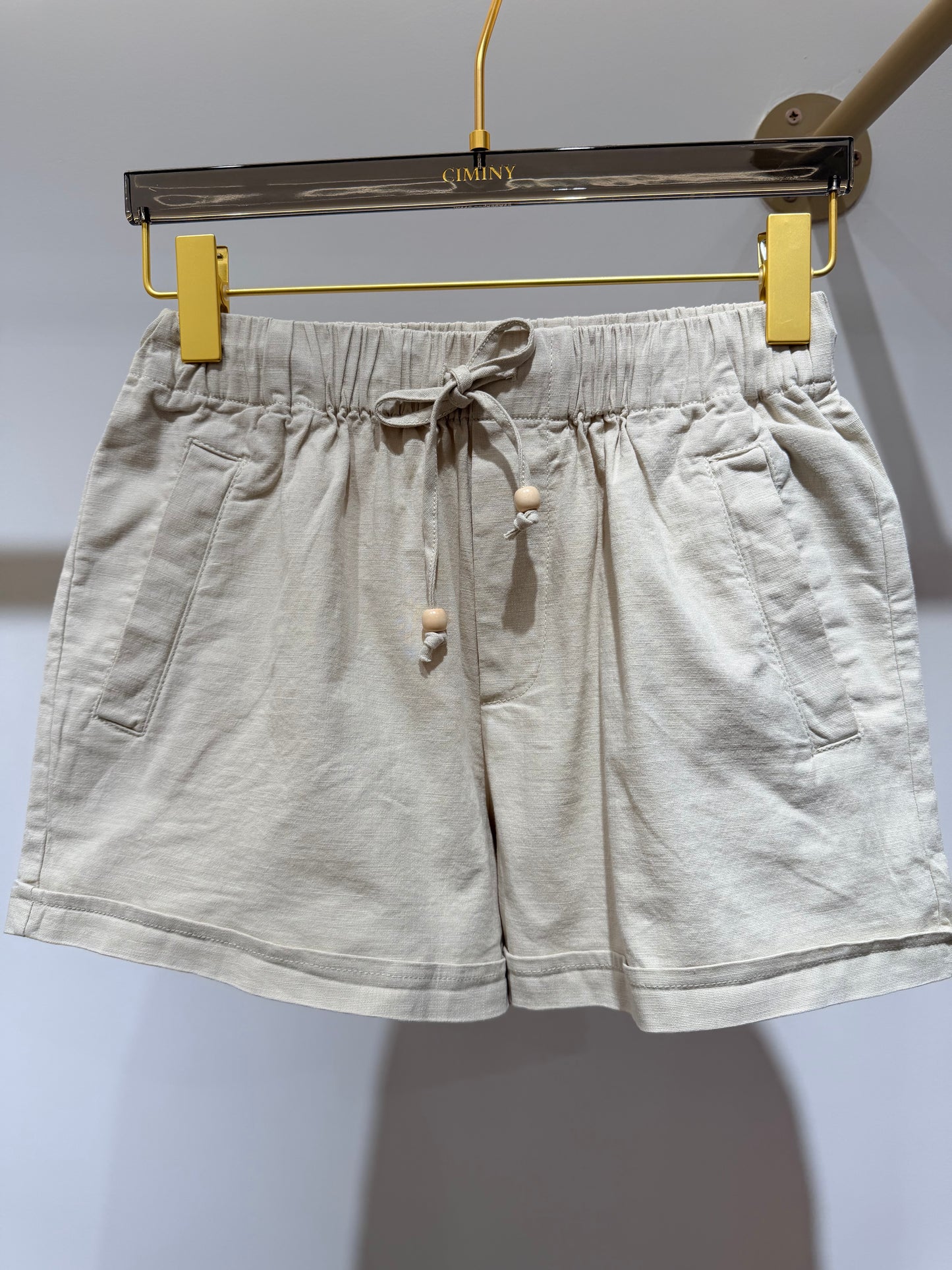 SHORT COTON TOILE QUITTERIE