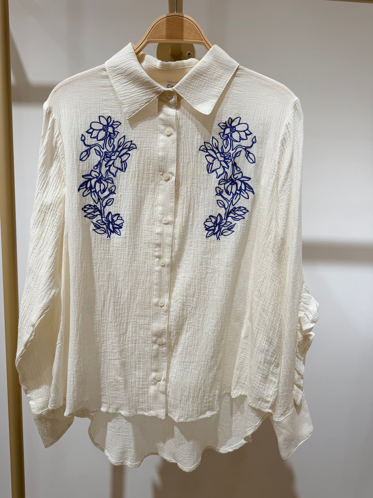 CHEMISE BOHÈME COTON OTTAN