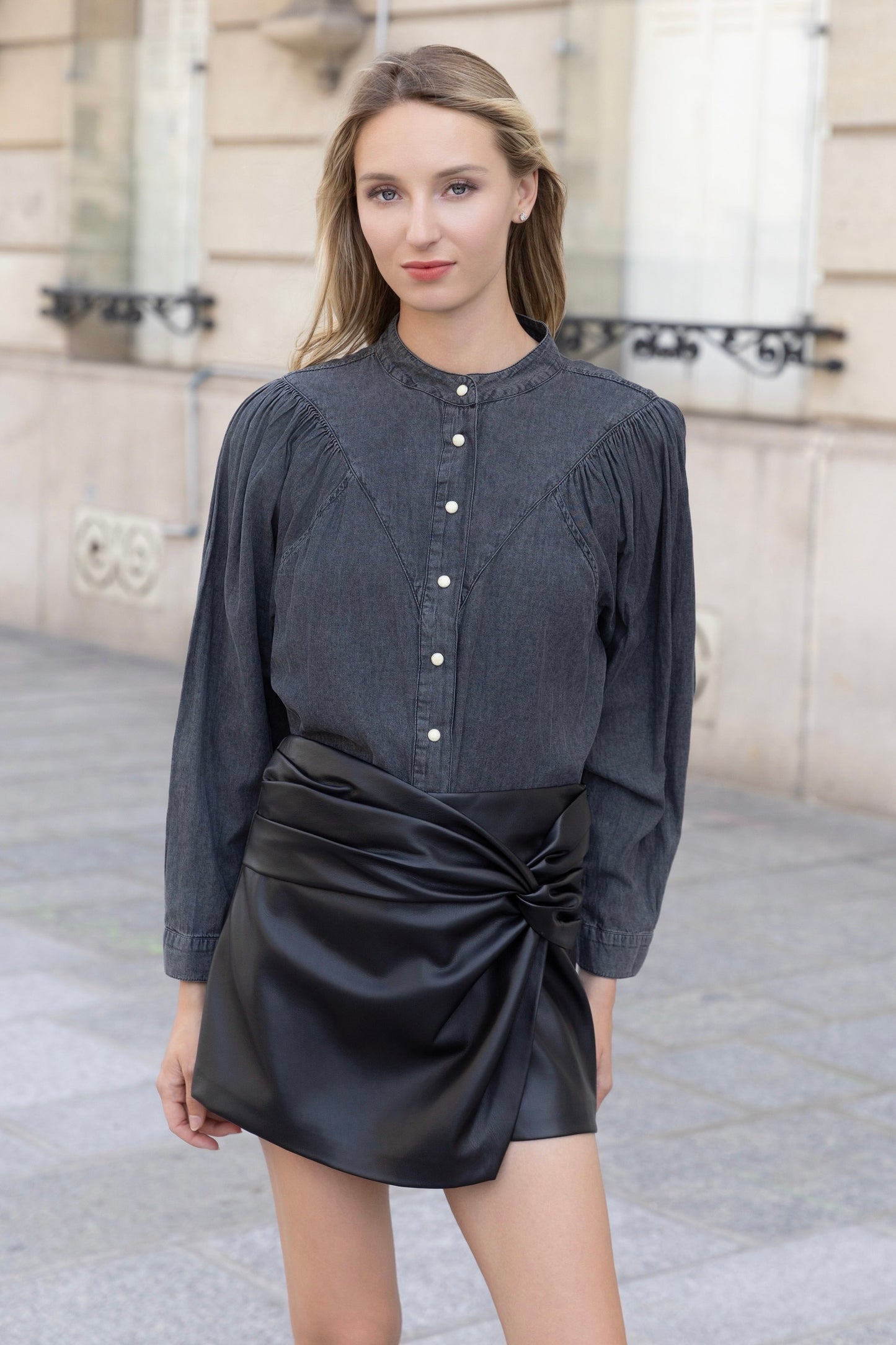 CHEMISE DENIM JUSTINA