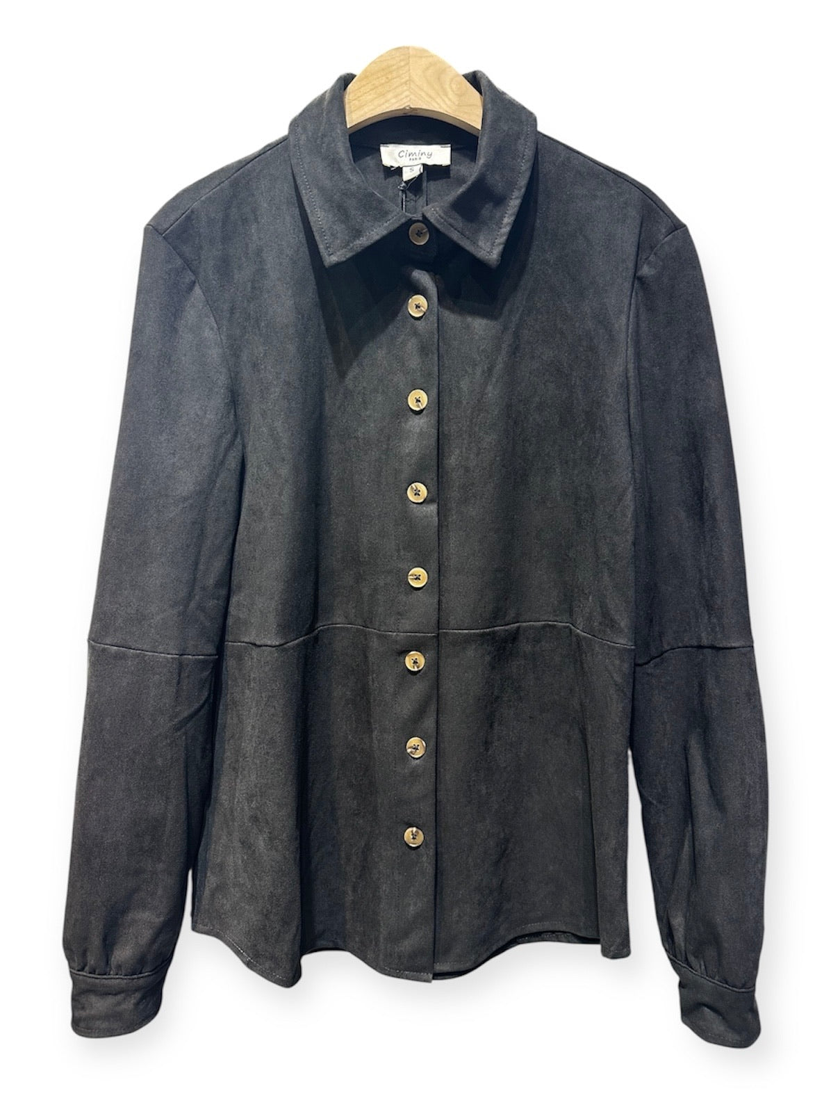 CHEMISE SUÉDINE THALYA