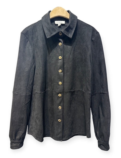 CHEMISE SUÉDINE THALYA