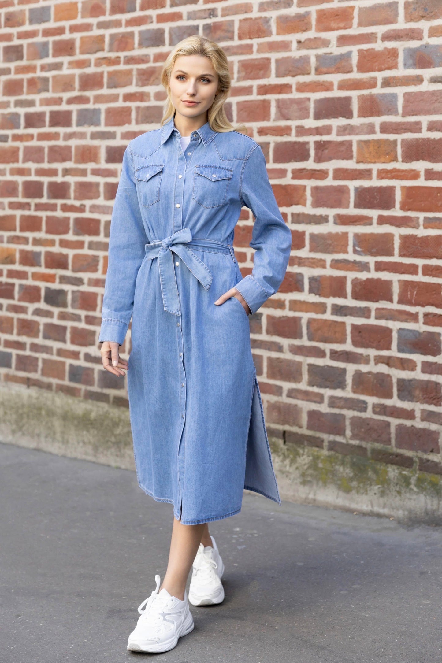 ROBE DENIM AMIE