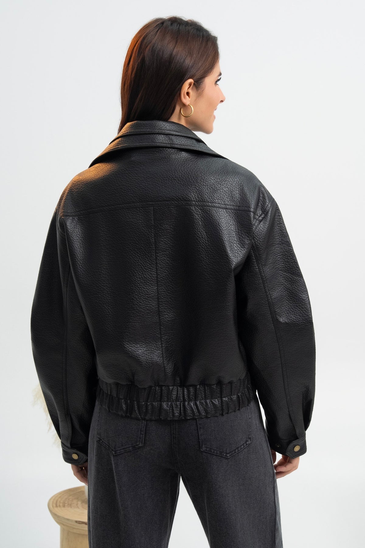 VESTE SIMILICUIR GLORIA