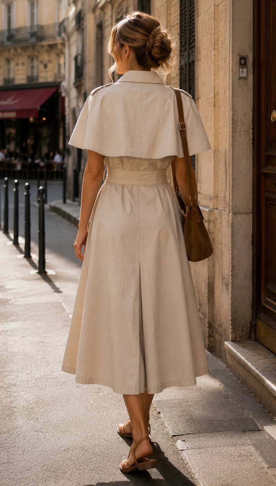 ROBE CAPE MAGALIE