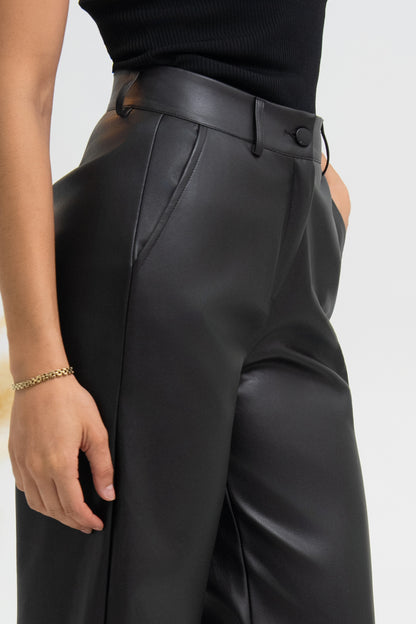 PANTALON SIMILICUIR ORIANE