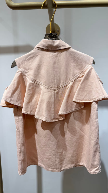 CHEMISE COTON VOLANT JENNY