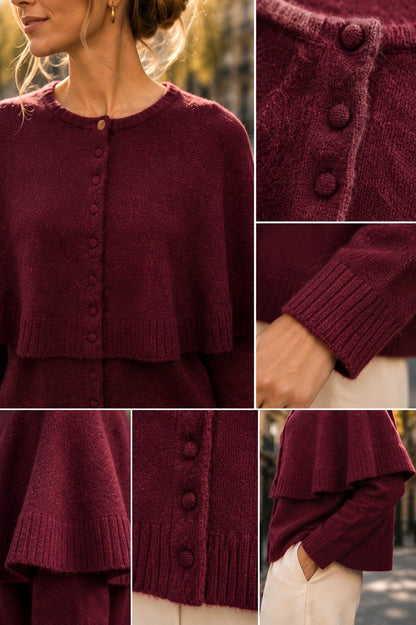 GILET MAILLE CATHEL.
