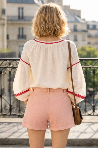 SHORT BLUE