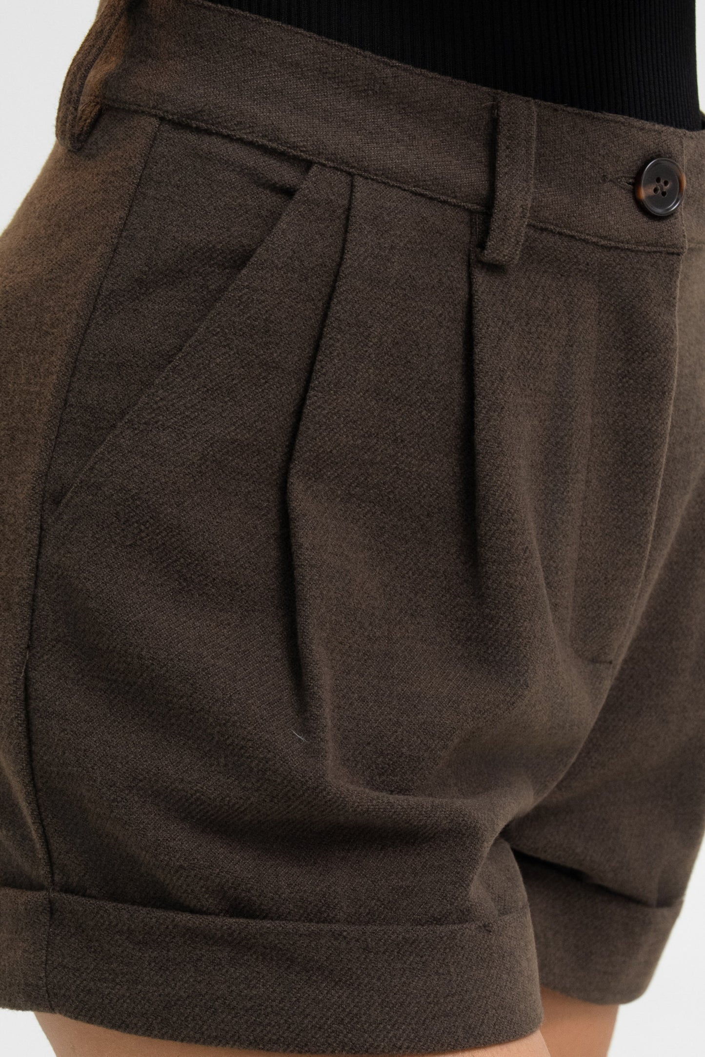 SHORT EFFET LAINE AGATHE
