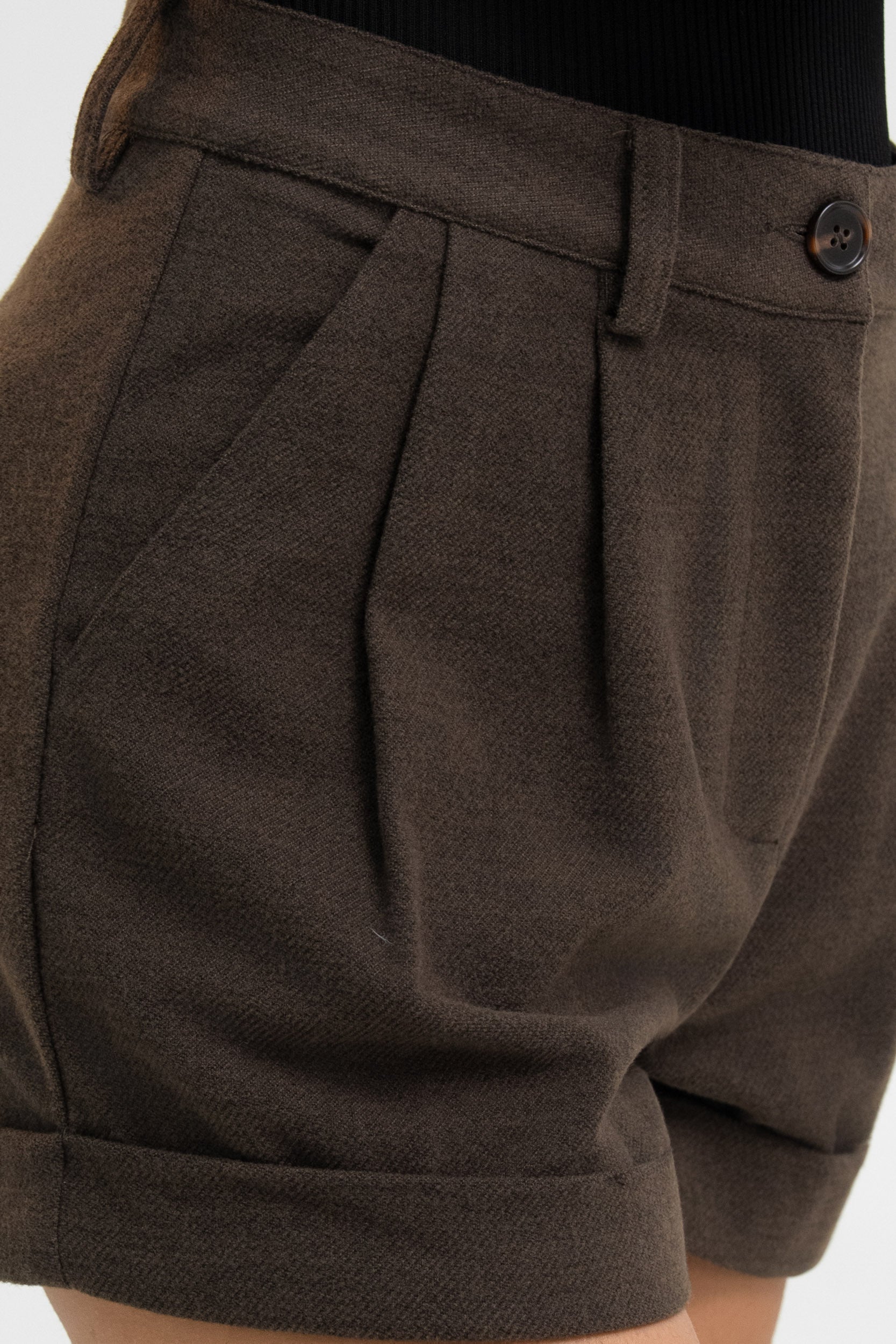 SHORT EFFET LAINE AGATHE