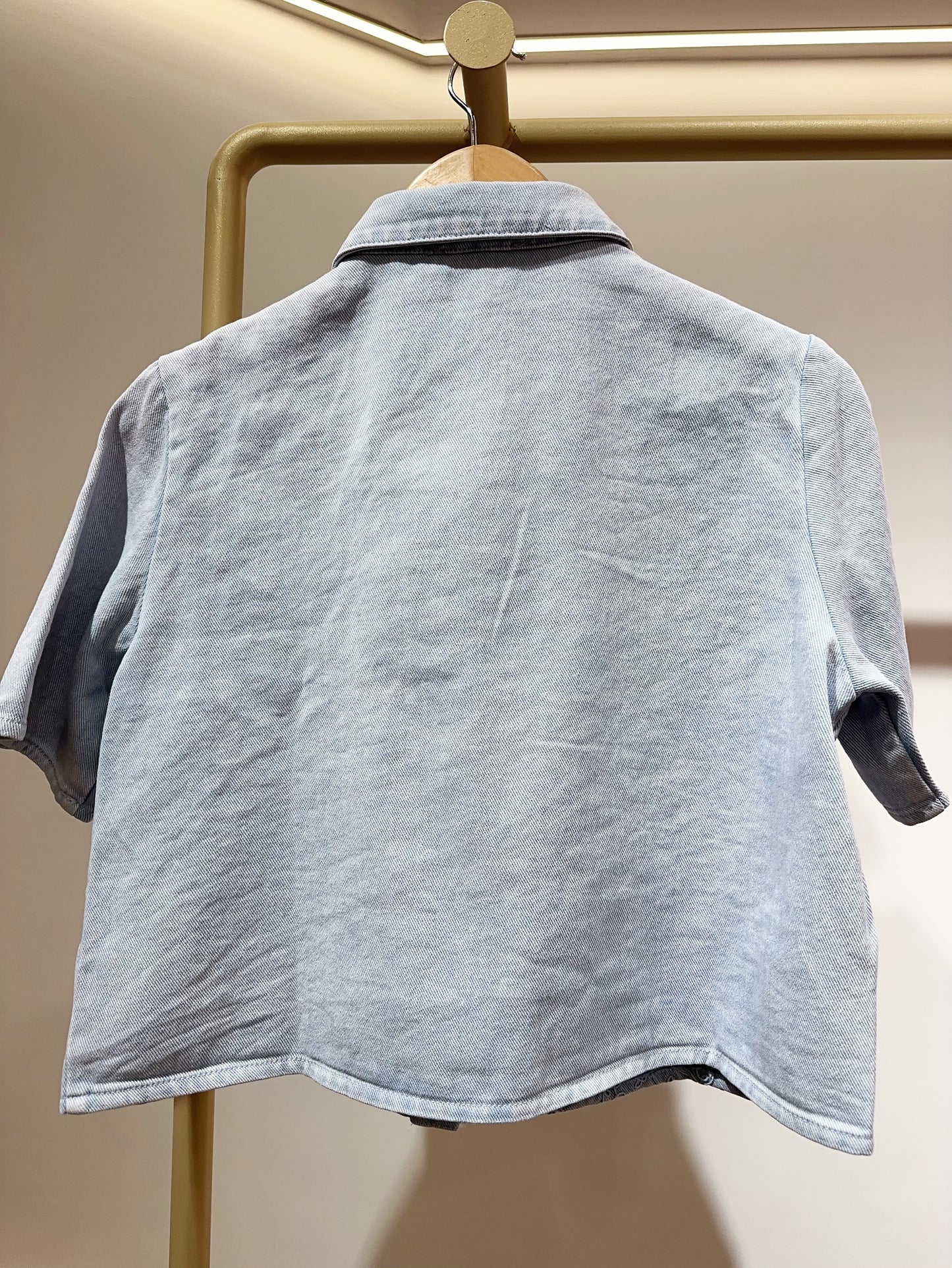 VESTE DENIM BRODÉE THOMASSINE