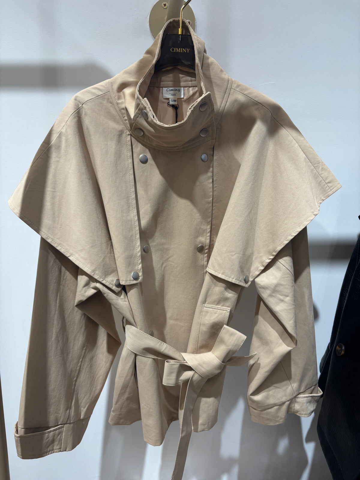 VESTE TRENCH COAT COTON LUCY