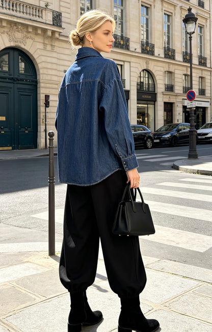 CHEMISE DENIM JUDITH