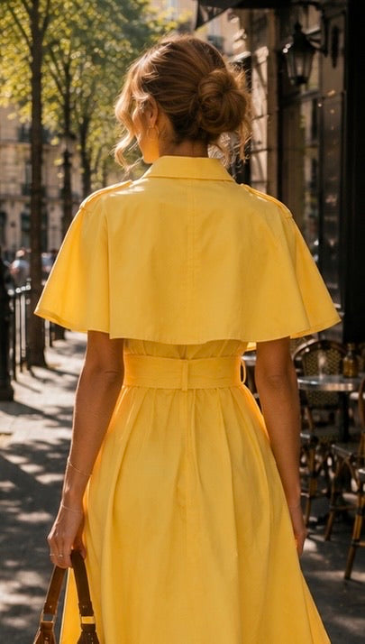 ROBE CAPE MAGALIE