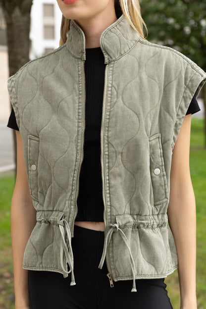GILET MATELASSÉ JADE