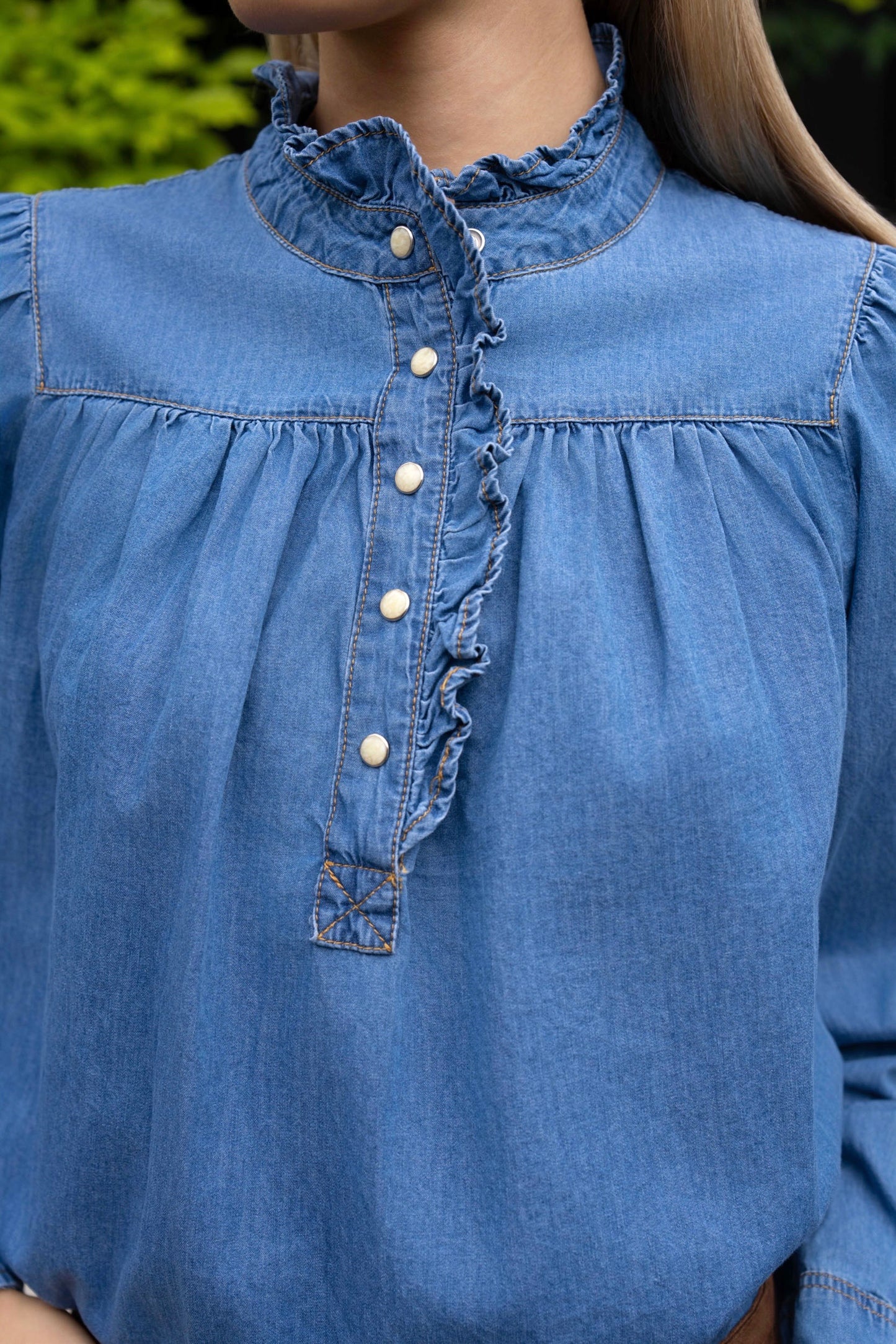 BLOUSE DENIM TYANNA