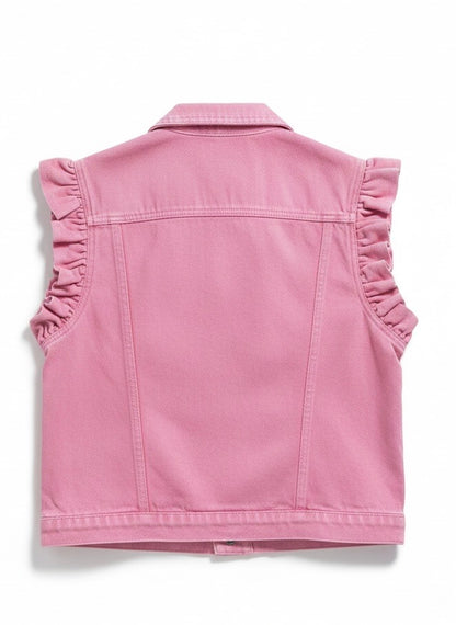 GILET JEAN COLORÉ ZARINA