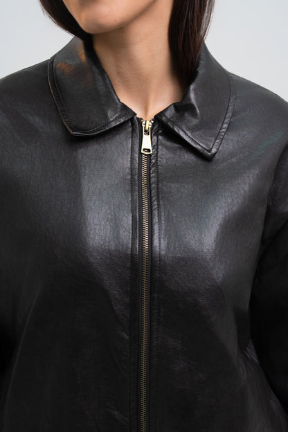VESTE SIMILICUIR LÉA