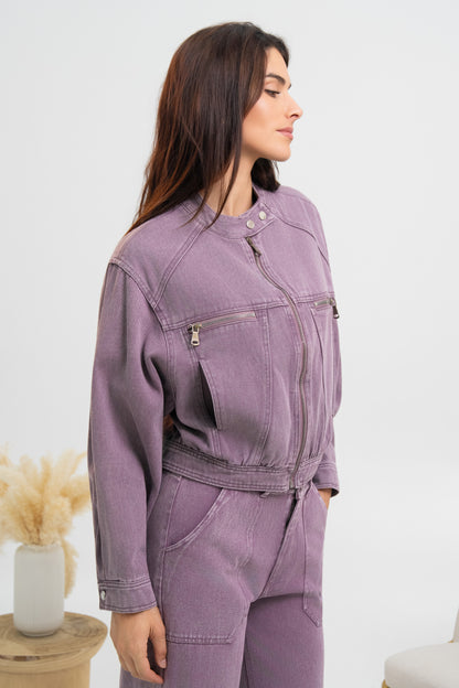 VESTE DENIM CLAIRE