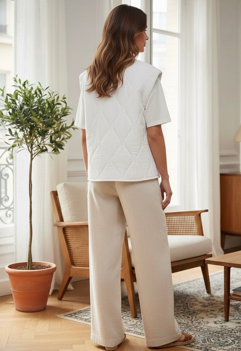 GILET BRODÉE MORGANE