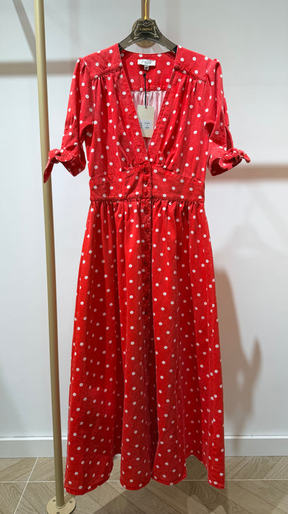 ROBE COTON PETITS POIS FRANGINE