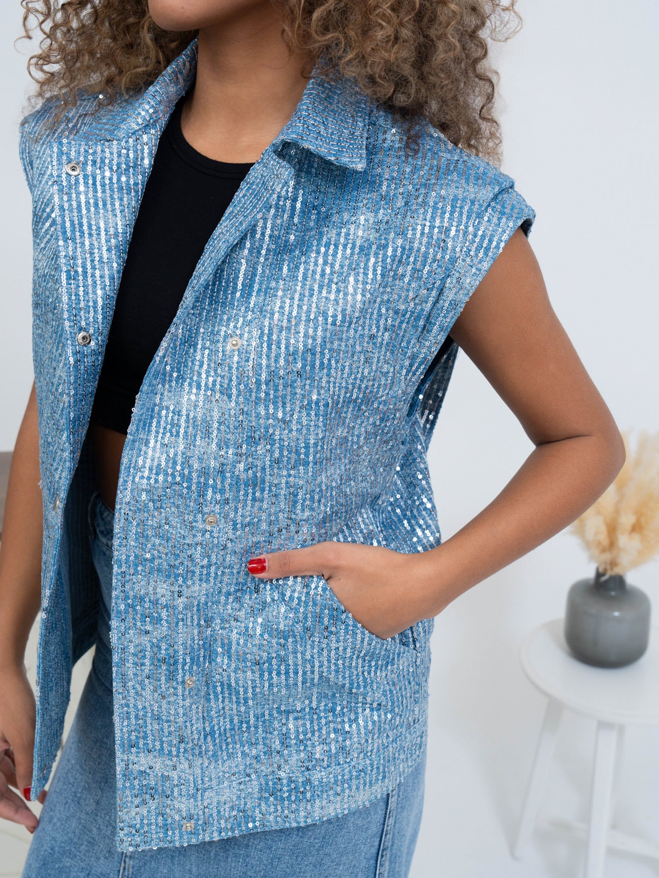 GILET DENIM CHRISTINE