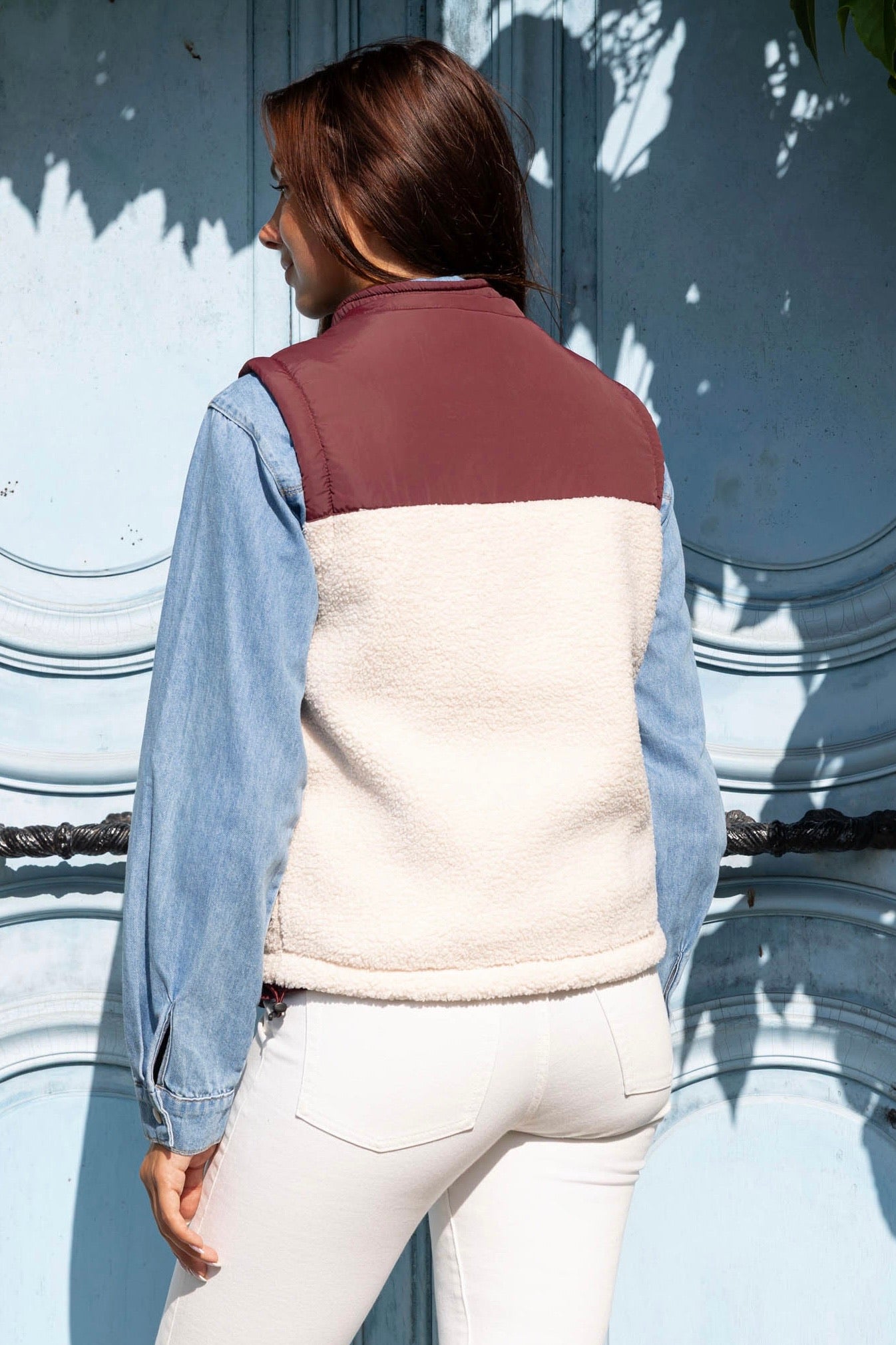 GILET BI-MATIERE SILOÉ