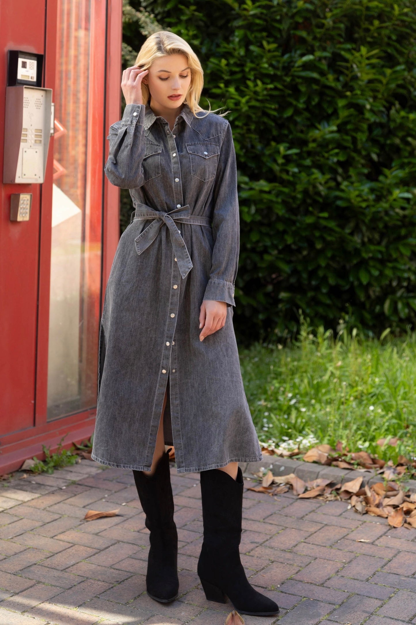 ROBE DENIM AMIE