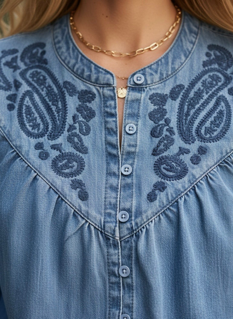 CHEMISE DENIM LARISSA