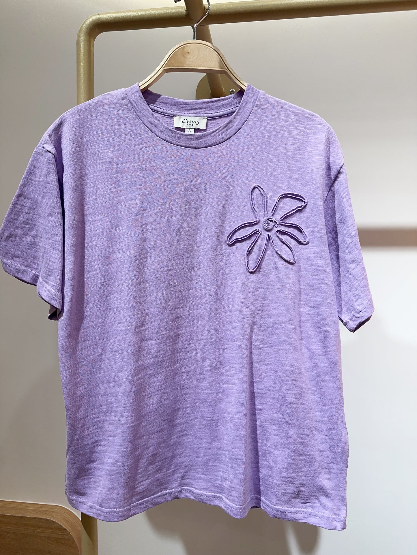 T-SHIRT COTON DÉLAVÉ