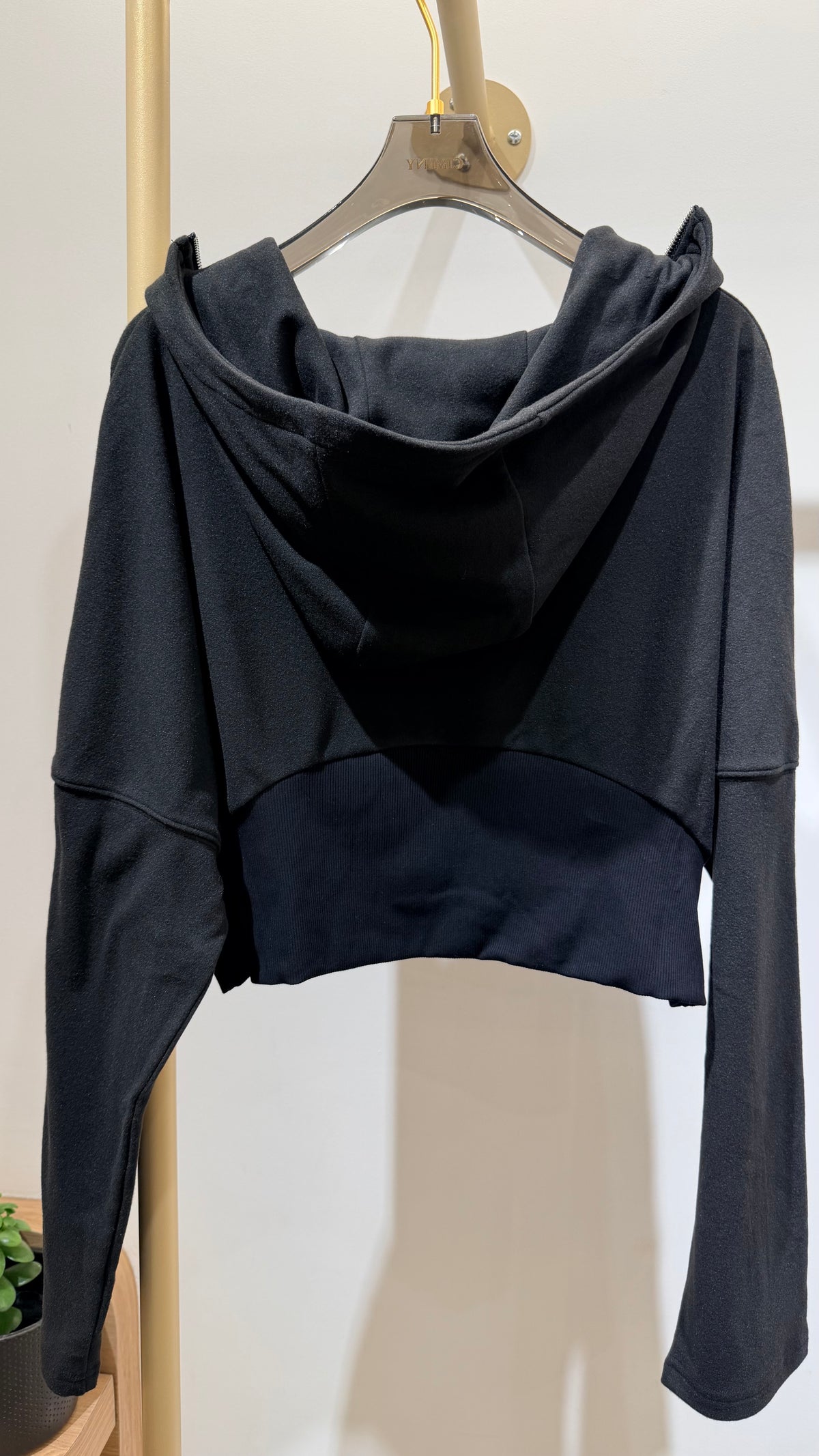 GILET SWEAT CAPUCHE FLORA