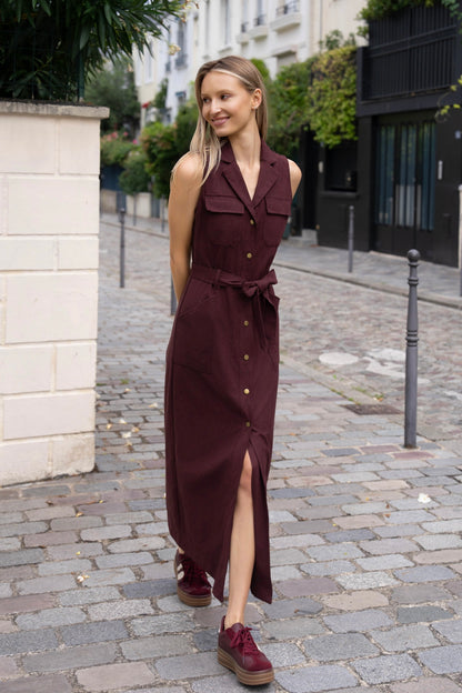ROBE SUÉDINE MIA