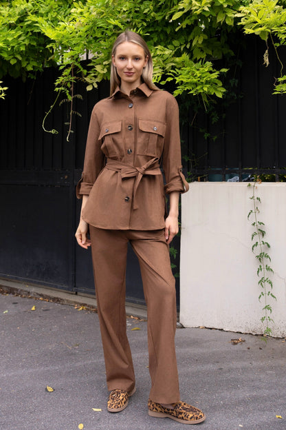 VESTE SUÉDINE NELCIA