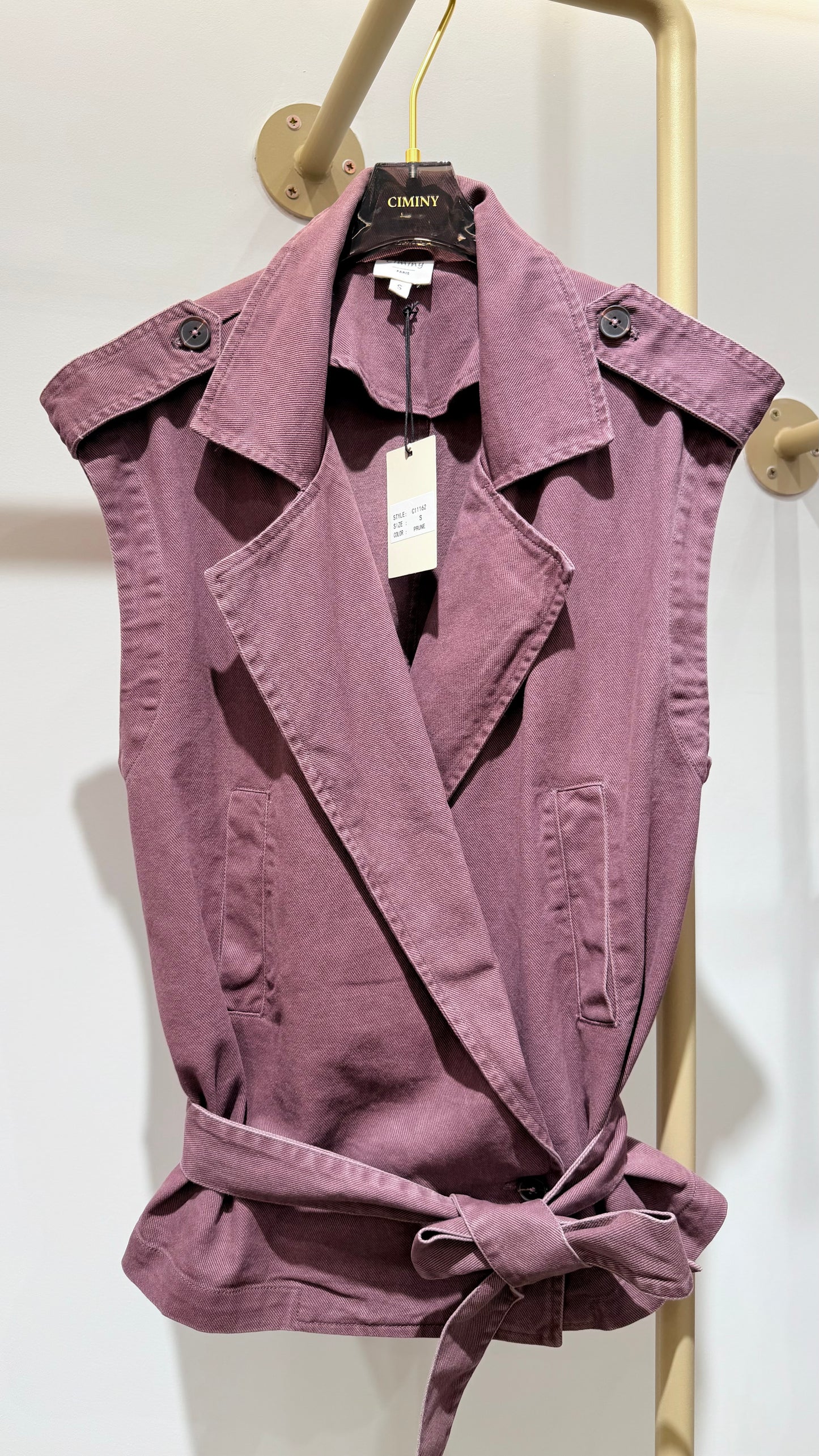 TRENCH SANS MANCHES BLANDINE