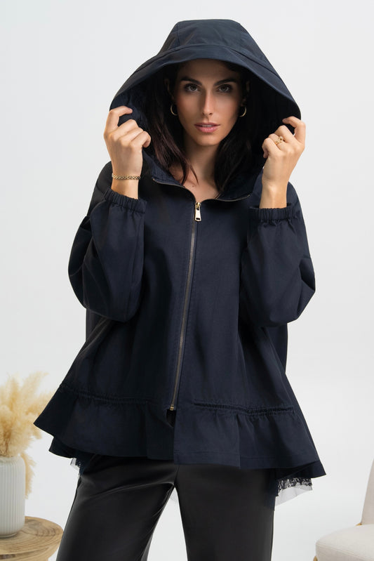 VESTE CAPUCHE AMBRE