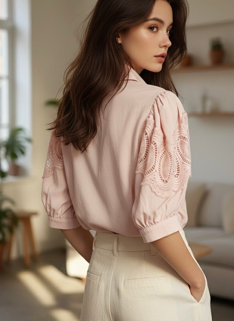 CHEMISE BRODÉE LUCIENNE