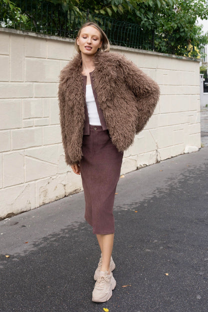 BLOUSON FOURRÉ ISLA