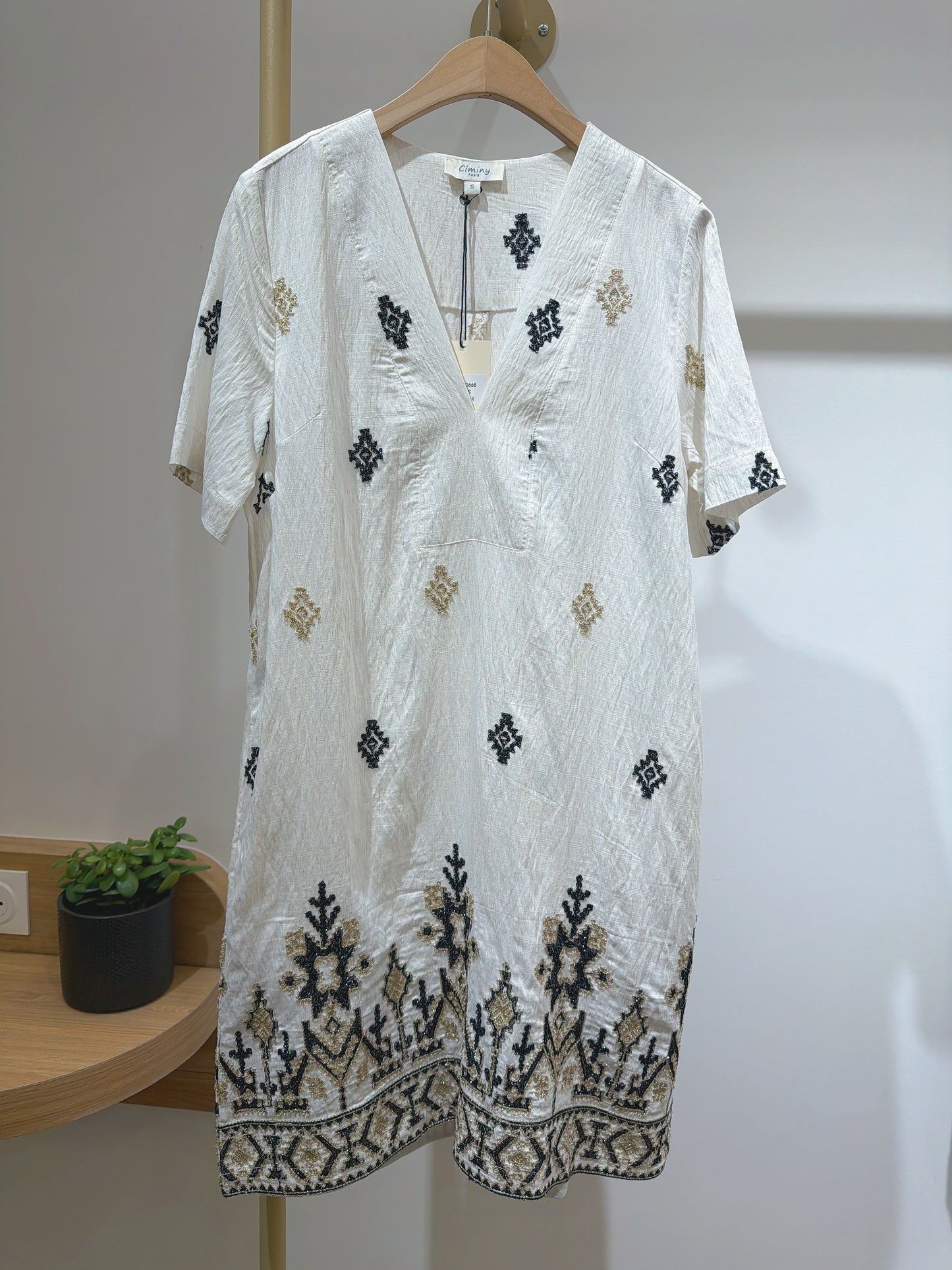 ROBE BOHÈME BRODÉE ÉLIA