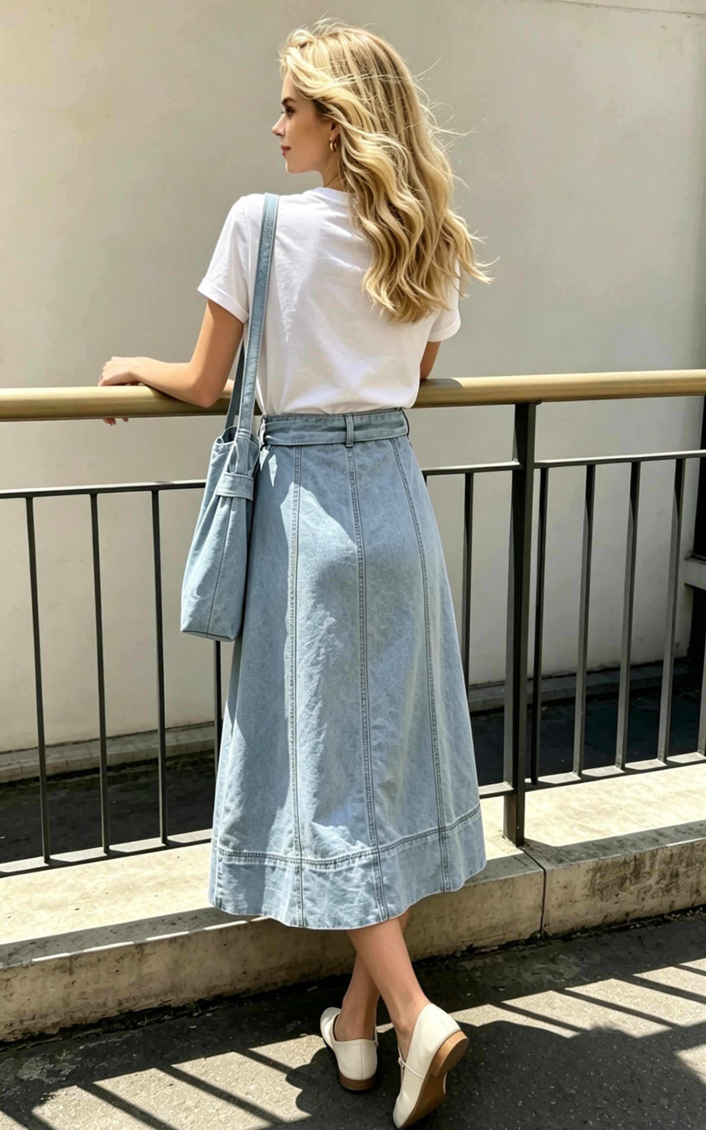 JUPE DENIM ODILE